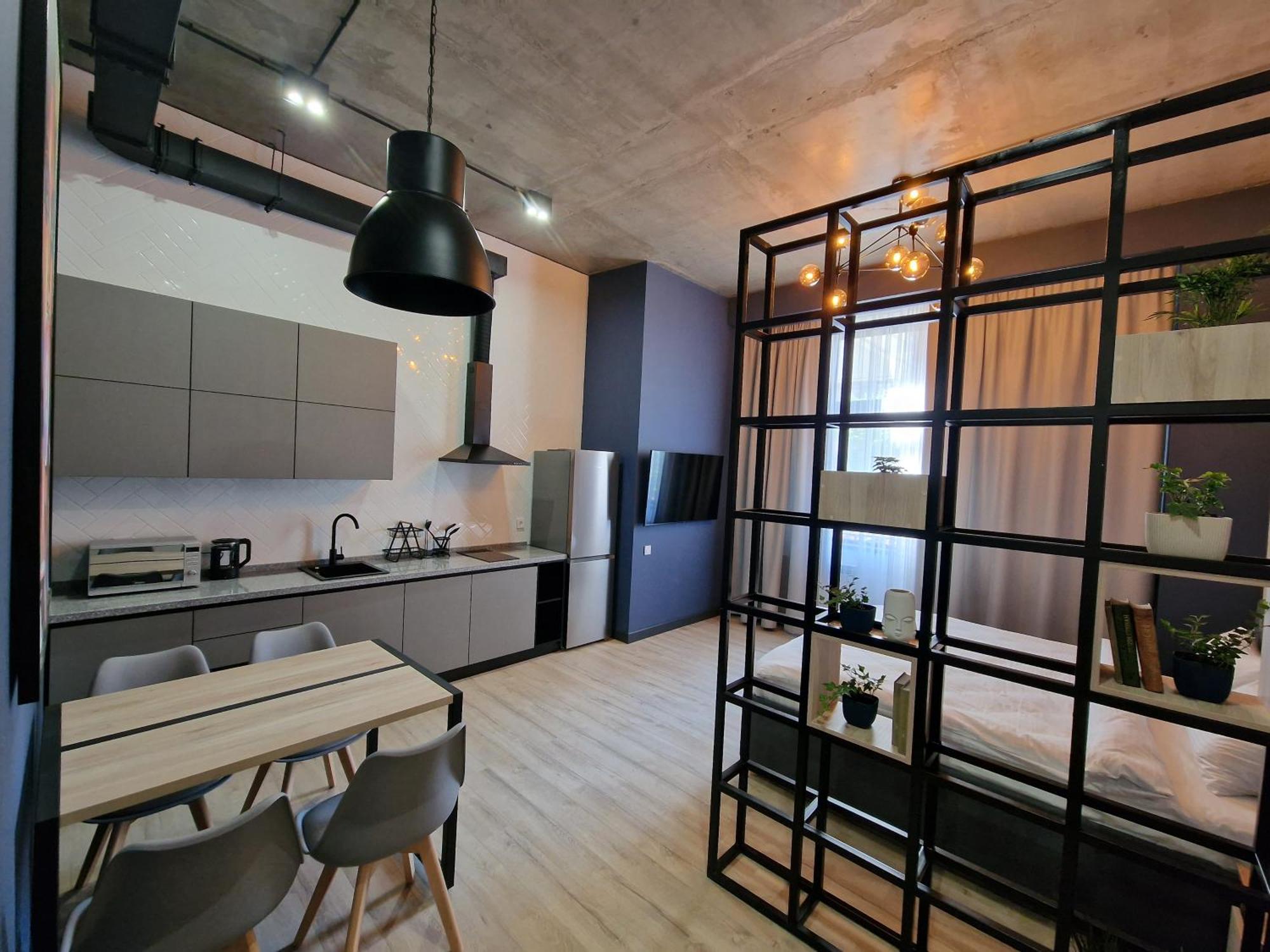 Apart Hotel Loft Almaty Exterior foto
