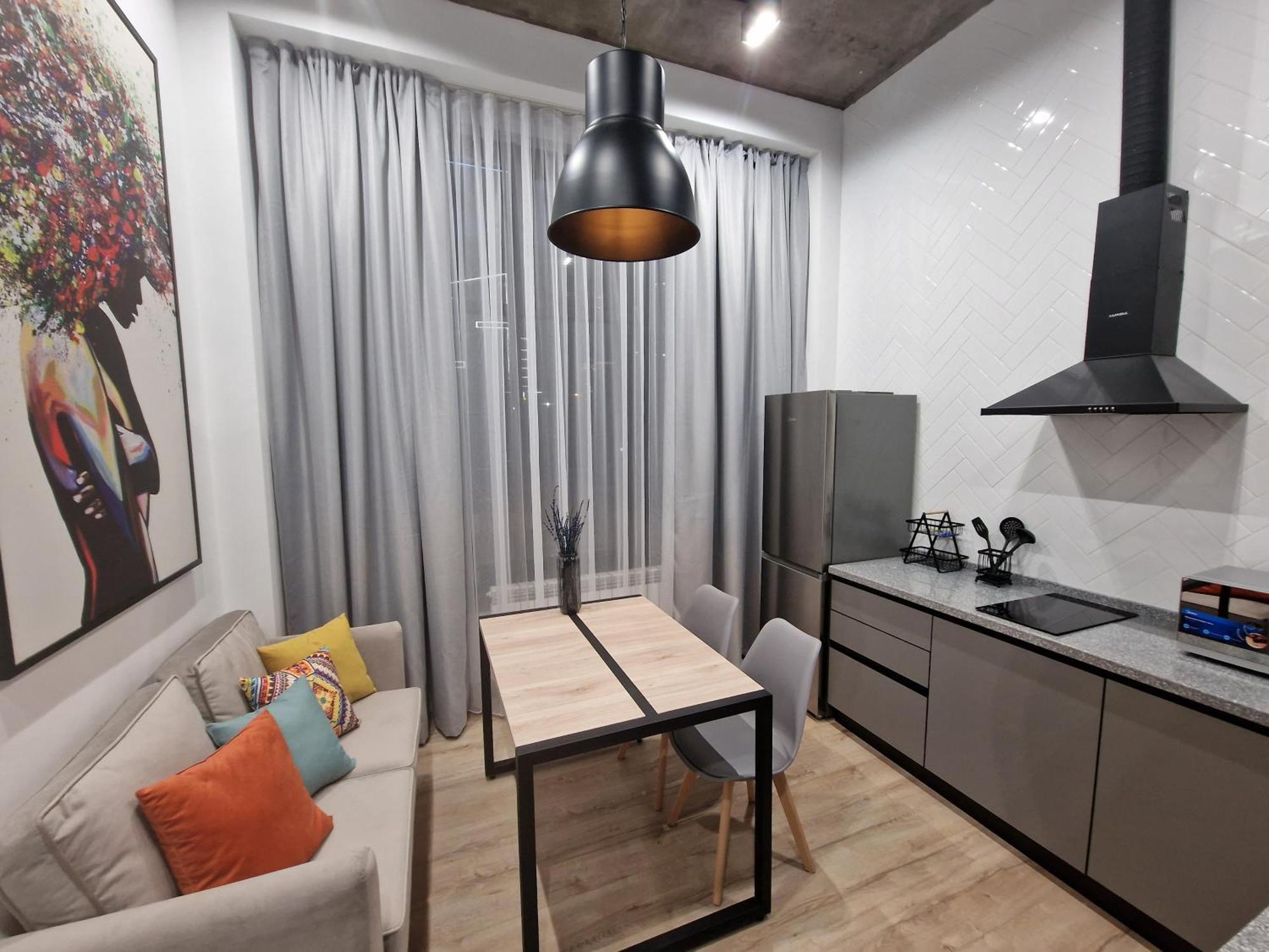 Apart Hotel Loft Almaty Exterior foto