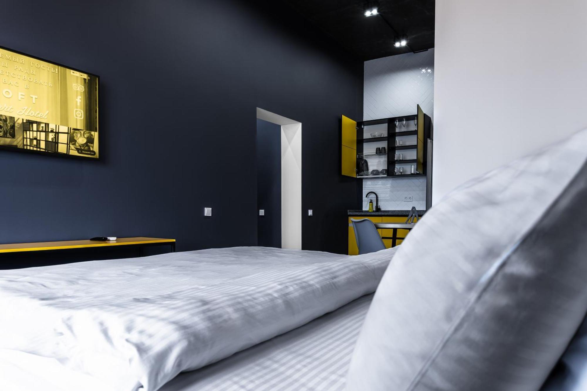 Apart Hotel Loft Almaty Exterior foto